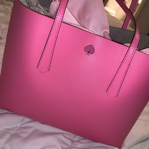 Pink Kate Spade Tote Bag